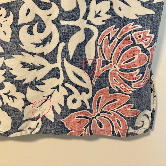 Vintage 60’s Jantzen Floral Reverse Print Button Down Hawaiian Shirt - Picture 10 of 12